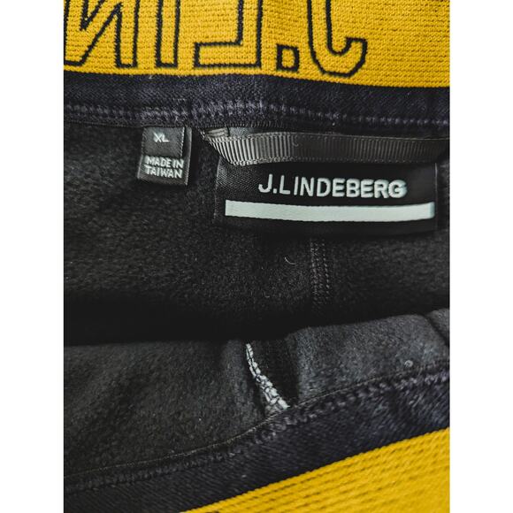 J.Lindeberg Black Aerial Hybrid Insulated Thermal Leggings - Picture 9 of 11